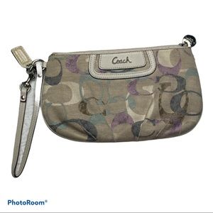 Coach wristlet/clutch purse
